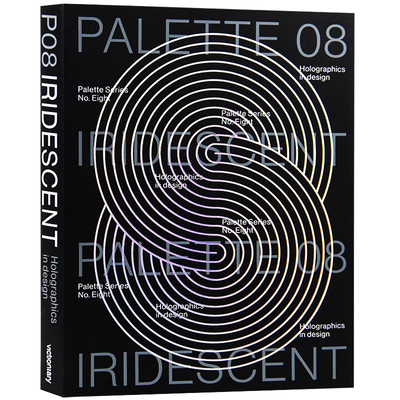 英文原版 Victionary PALETTE 08色彩系列 彩虹色 设计中的全息图 平面设计