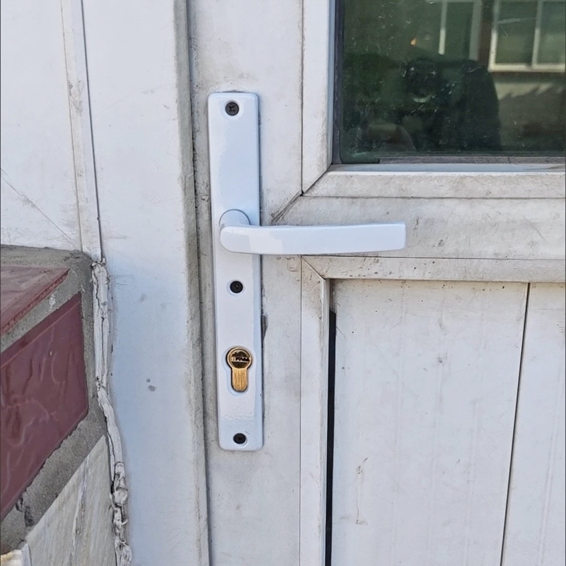 房门塑钢把手锁阳台门室内门锁通用型压把锁卫生间执手锁老式插芯