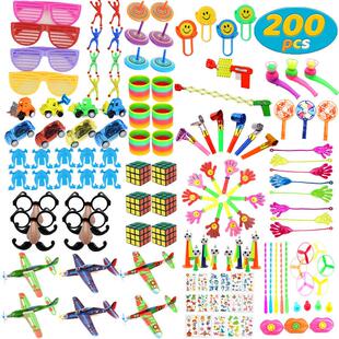 200 PCS Party Favors Toy Assortment for Kids Pinata Filler T