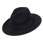 Gentleman Wool Brim Vintage Wide Men Hat Top Fedora spring