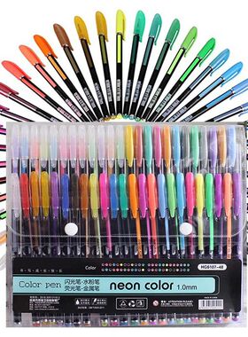 12/24Pcs Metallic Glitter Colors Gel Pens For School Office1