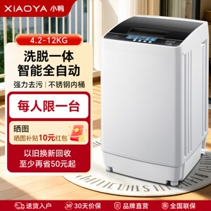 小鸭牌家用全自动洗衣机洗脱一体
