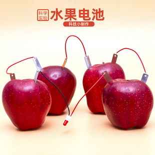 学生水果电池diy材料可乐土豆发电铜片锌片儿童小制作科学小实验
