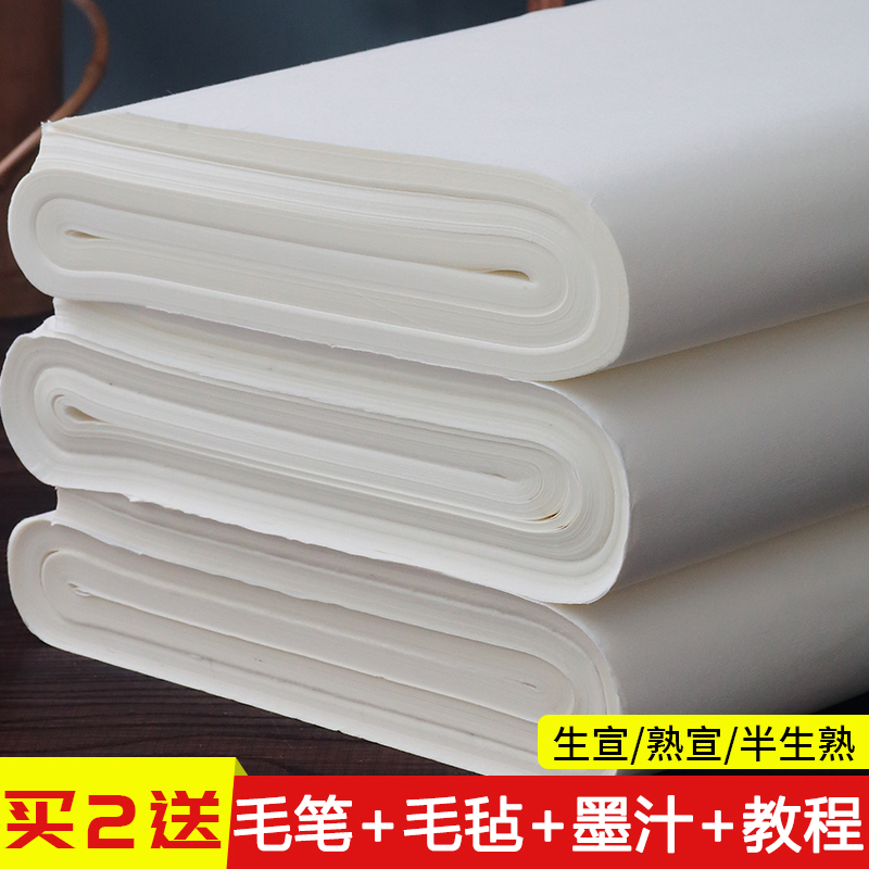 写毛笔字专用宣纸作品纸