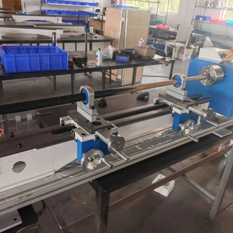 修杆机210-7i50 双铸铁床身修皮头换铜箍先角改配重改牙高精修杆