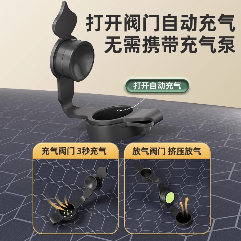 自动充气床垫家用睡垫野t营防潮垫户外露营单人气垫床帐篷打地铺