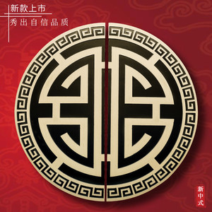 新中式纯铜拉手柜门小把手全铜圆形抽屉黑色拉手浴室柜仿古铜五金