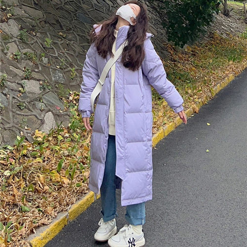 晶煊中戏紫色情侣羽绒服送运费险