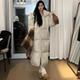 韩国高级感oversize长款 羽绒棉袄2025年巨好看超火情侣男女面包服