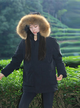 晶煊休闲户外工装情侣棉服外套女