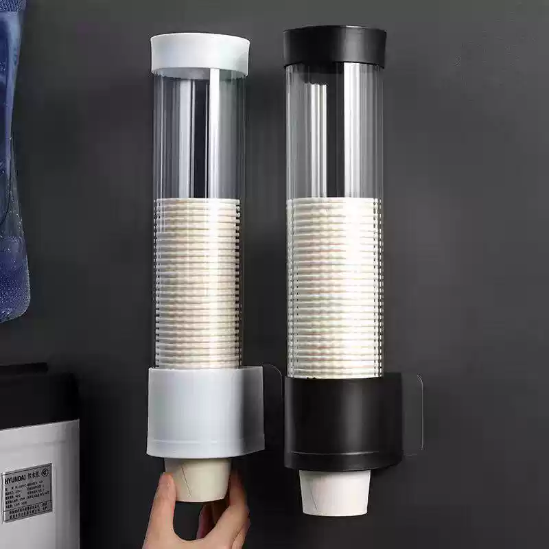 一次性杯子架自动取杯器免打孔