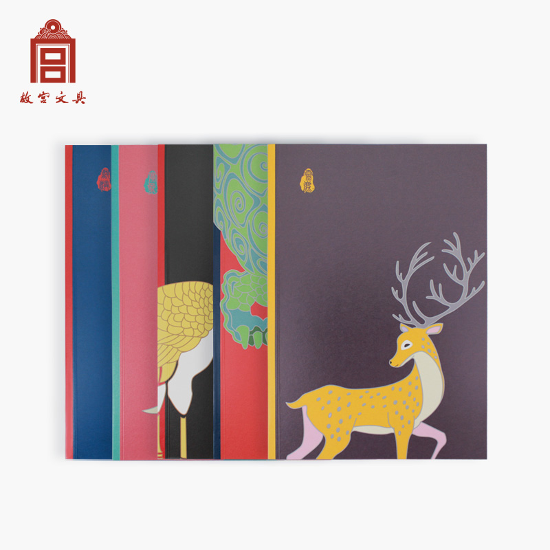 故宫文具瑞兽练习本b5创意复古风