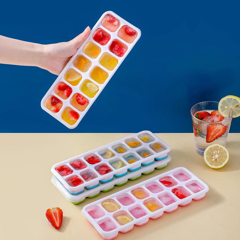 硅胶冰格制冰盒自制辅食做冰球神器家用小型速冻器冰箱冻冰块模具