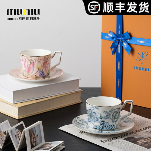 高档骨瓷金把杯，品味浪漫时光