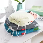 Túi ngủ cotton mùa xuân và mùa thu mỏng Phần dành cho người lớn đơn cotton ngoài trời siêu nhẹ xách tay bốn mùa du lịch chống bẩn - Túi ngủ