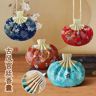 古风香囊空袋刺绣diy香包福袋汉服配饰随身锦囊荷包国潮祈福香囊