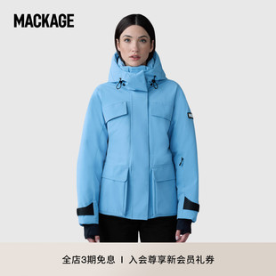 MACKAGE女士 上衣 滑雪保暖收腰防水休閑羽絨服外套上裝 ICLYN短款