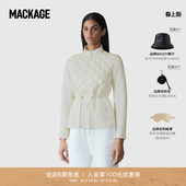 ADITA通勤休闲轻薄羽绒拼接夹克外套 MACKAGE女士 春夏新品