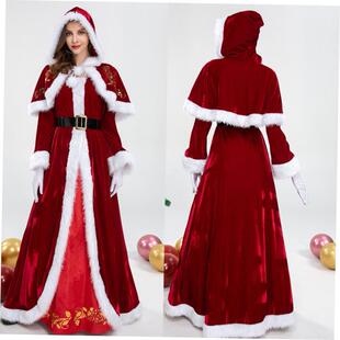 Christmas costume Queen party cosplay costume Little Red Cap