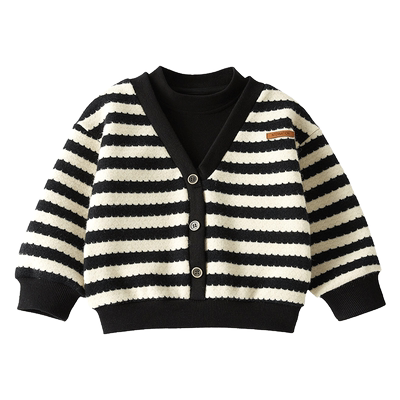 男童秋冬男棉休闲加绒卫衣