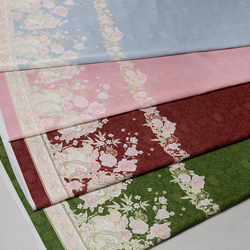 马面裙布料柔软鲜艳定位印花数码印佐织麻明制汉服成人童装,居家布艺,海绵垫/布料/面料/手工diy,淘宝优惠券,粉丝福利购,淘宝优惠卷