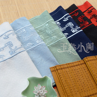 玉猫小阁秦汉卷云纹战国纹样复原汉服裙头绣花织带花边衣缘领边