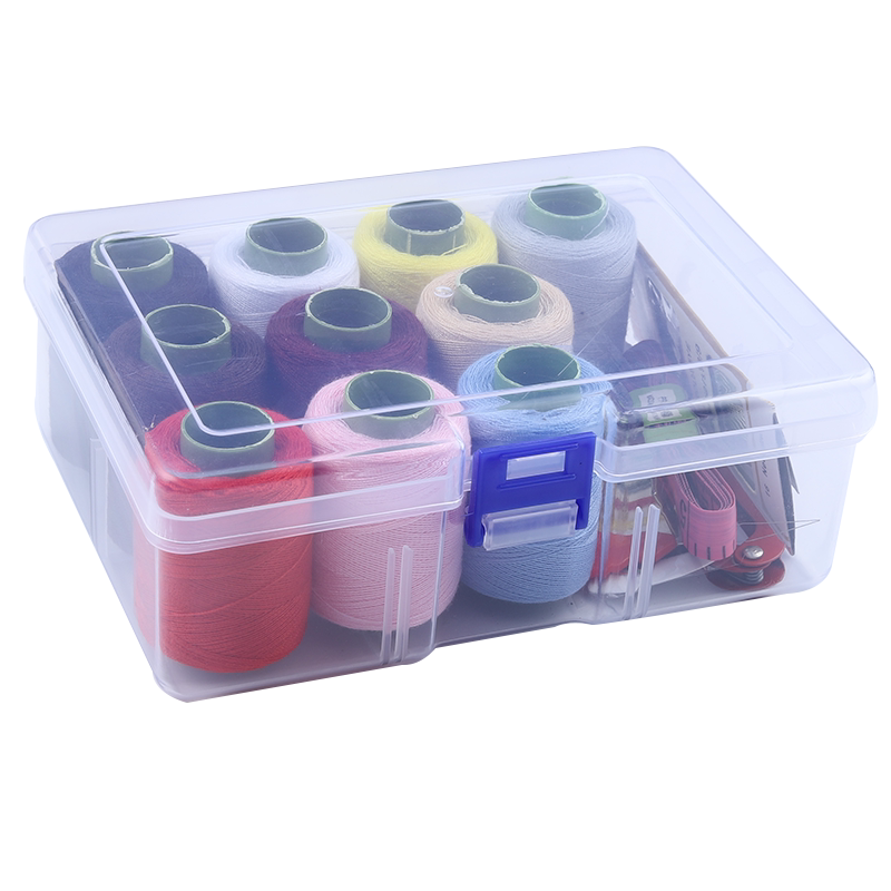 针线盒套装宿舍便携收纳盒针线包家用质量好缝纫线小卷手工缝衣线