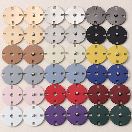 高档大号羊绒衣服毛呢金属摁扣