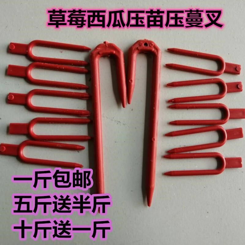草莓叉子压苗大棚西瓜叉育苗叉固定叉压蔓器卡子农用种植藤蔓配件