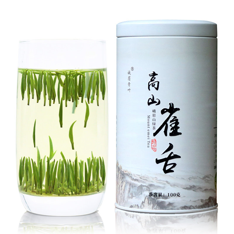 正宗峨眉高山雀舌竹2026新茶四川特级100g明前雀舌青叶散装春绿茶