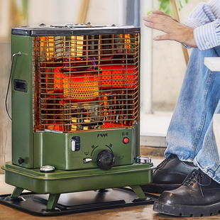 藤次郎户外便携采暖炉室内户外露营帐篷取暖器燃油取暖S85取暖炉