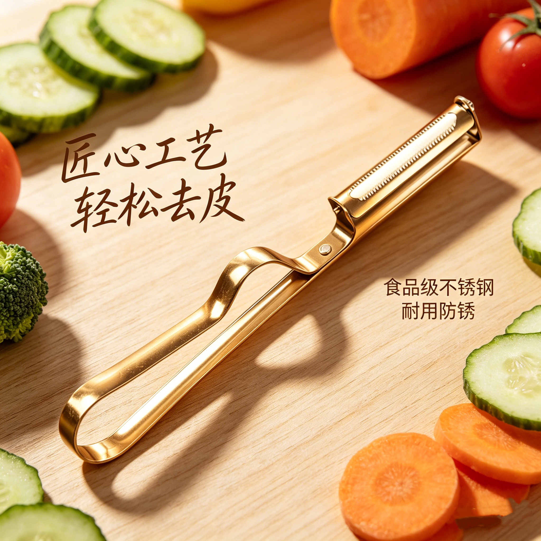 新款不锈钢削皮刀削皮水果苹果厨房多功能瓜果土豆家用去皮刮皮