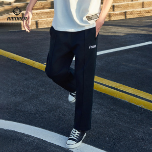 透气薄款 新款 凉感运动休闲裤 美式 子 准者梭织长裤 裤 男直筒2026春季