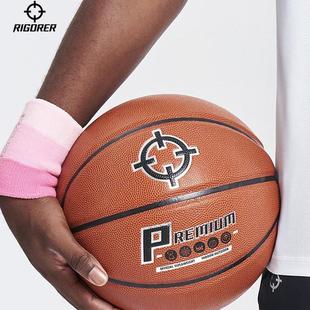 准者标准7号篮球P级超纤吸湿PU室内外场训练防滑耐磨成人比赛专用