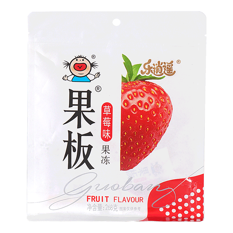 乐逍遥广东果味型果冻片状果冻