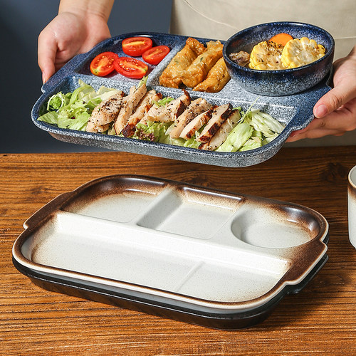 餐具烧烤蘸料调料多格一人食盘子