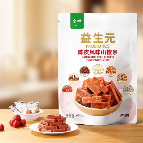 金晔益生元陈皮山楂条480g