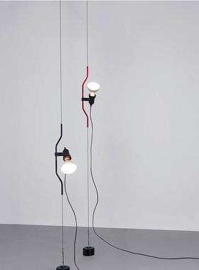 意大利现代极简Parentesi客厅卧室床头工业风可调节氛围落地灯饰