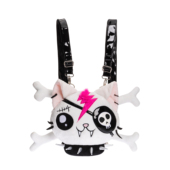 MORBID 大号 不定时掉落 可爱吉祥物DECO酱毛绒玩偶包 漆皮带