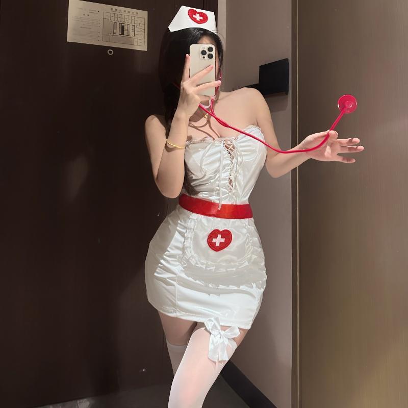 保密发货情感趣味套装衣服性感纯欲护士装夜店紧身御姐网红主播医