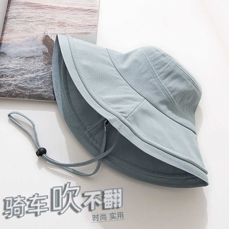 骑车吹不翻渔夫帽女夏季防晒防紫外线电动车防风大檐遮阳帽太阳帽,服饰配件/皮带/帽子/围巾,帽子,淘宝优惠券,粉丝福利购,淘宝优惠卷