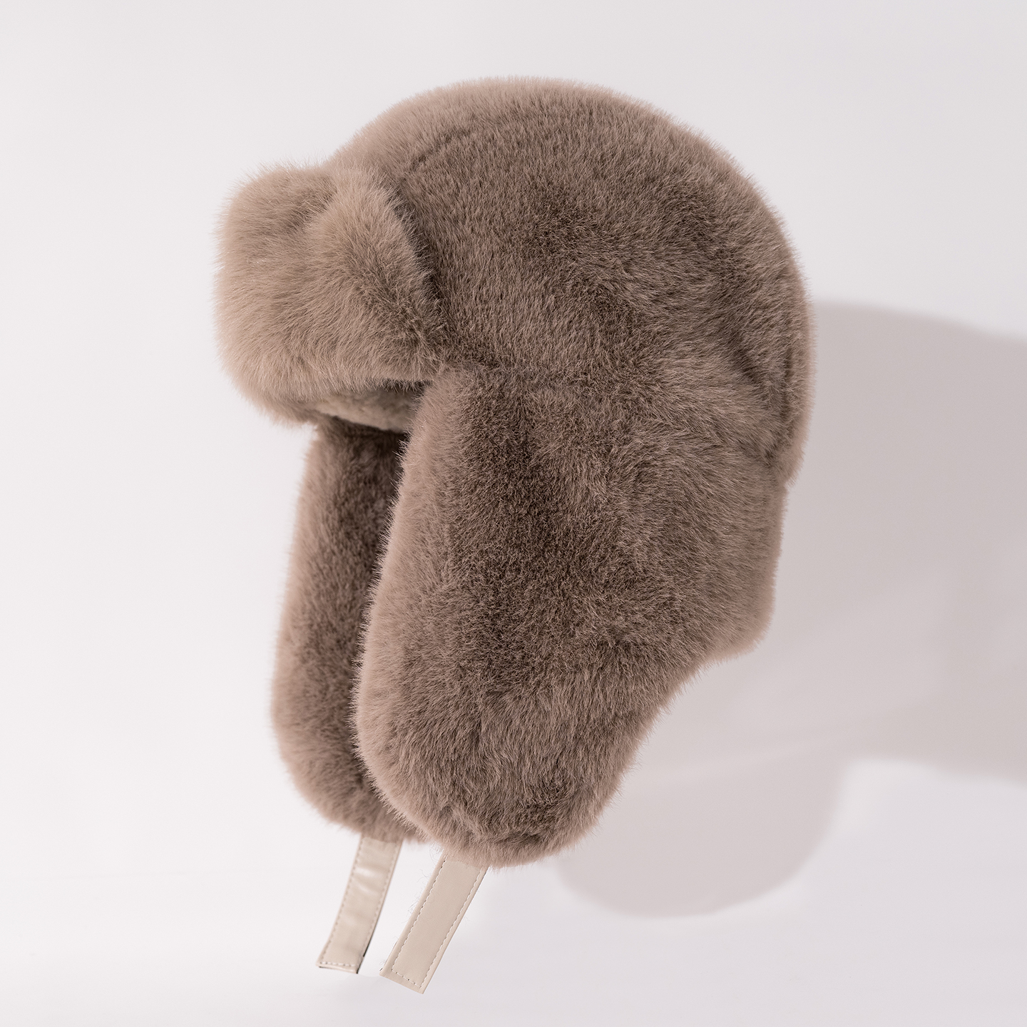 加绒加厚毛绒绒雷锋帽女冬季保暖