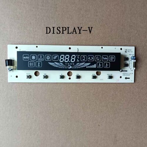 美的空调控制面板按键KFR-51/72/120LW/DUY-V接收显示板DISPLAY-V