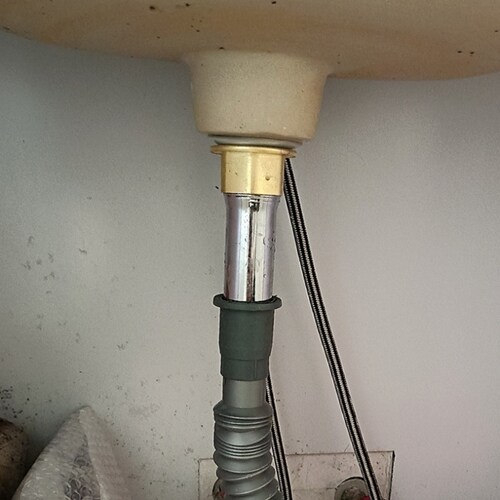 台盆翻板全铜洗手池排水器下水管下水器防臭管漏水塞弹跳陶瓷