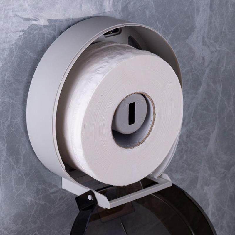 厕所大卷纸盒壁挂式卫生间纸巾盒商用抽纸盒架厕纸盒2026新款