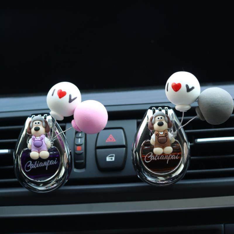 车载香水女士专用高档汽车内空调出风口海洋味香薰车上装饰品摆件