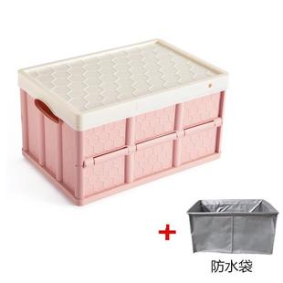 收纳箱学生书箱书本可折叠带滑轮教室用的装书拉杆箱子储物箱神器