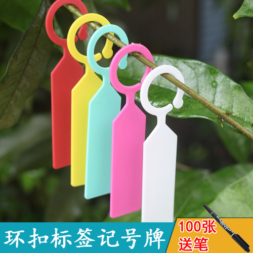 记号牌防水花卉塑料标签艺术秀