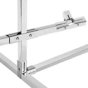 沛晴 方管连接件套装25X25镀锌管固定夹不锈钢管扣件钢管接头夹扣