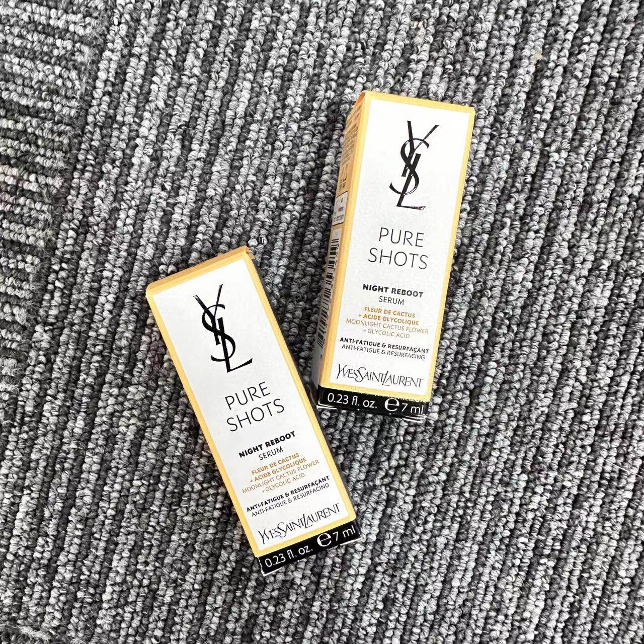 YSL圣罗兰小样合集看过来~悦享青春夜间焕肤精华液7ml